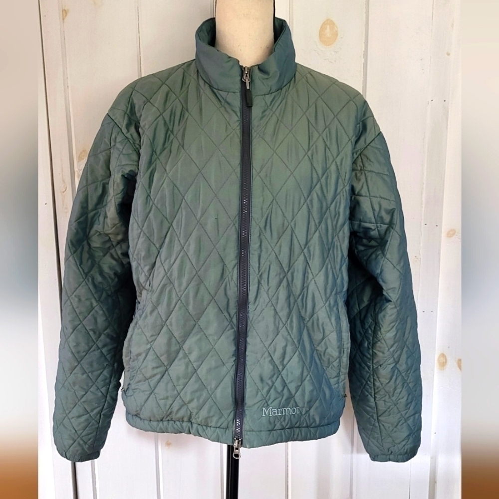 Marmot Primaloft Quilted Puffer Full Zip Jacket